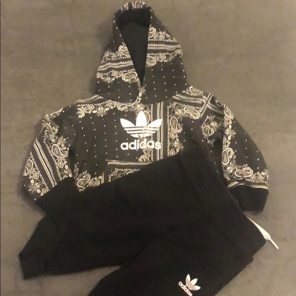 adidas Other - Adidas Matching Hoodie Set 6-9 M